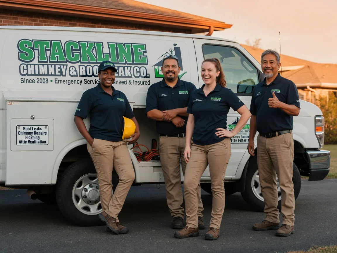 Chimney flashing repair company in Trimble, OH